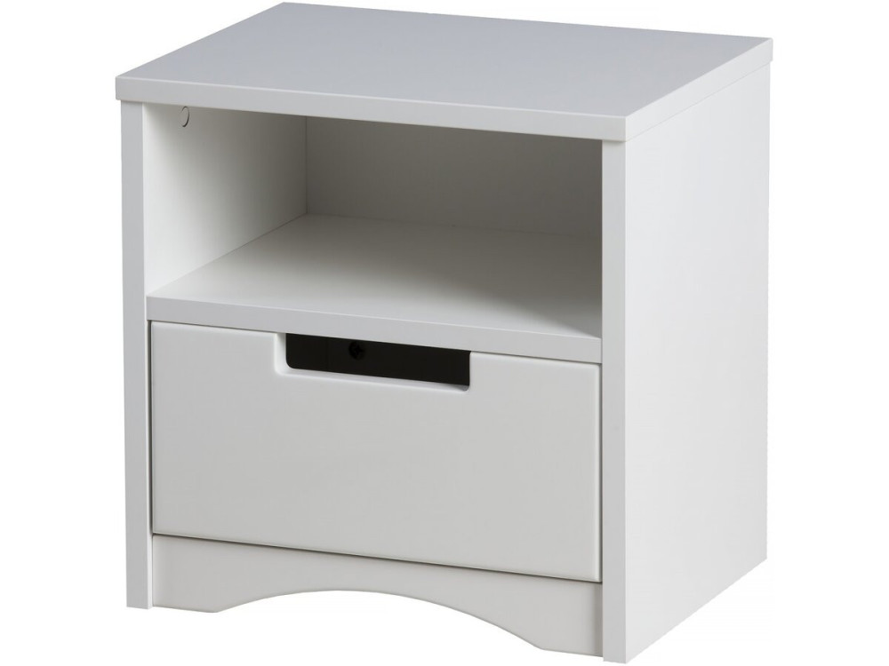 Mesa de cabeceira para crianças "Classic" -40,5 x 39,5 x 30,5 cm- Branco