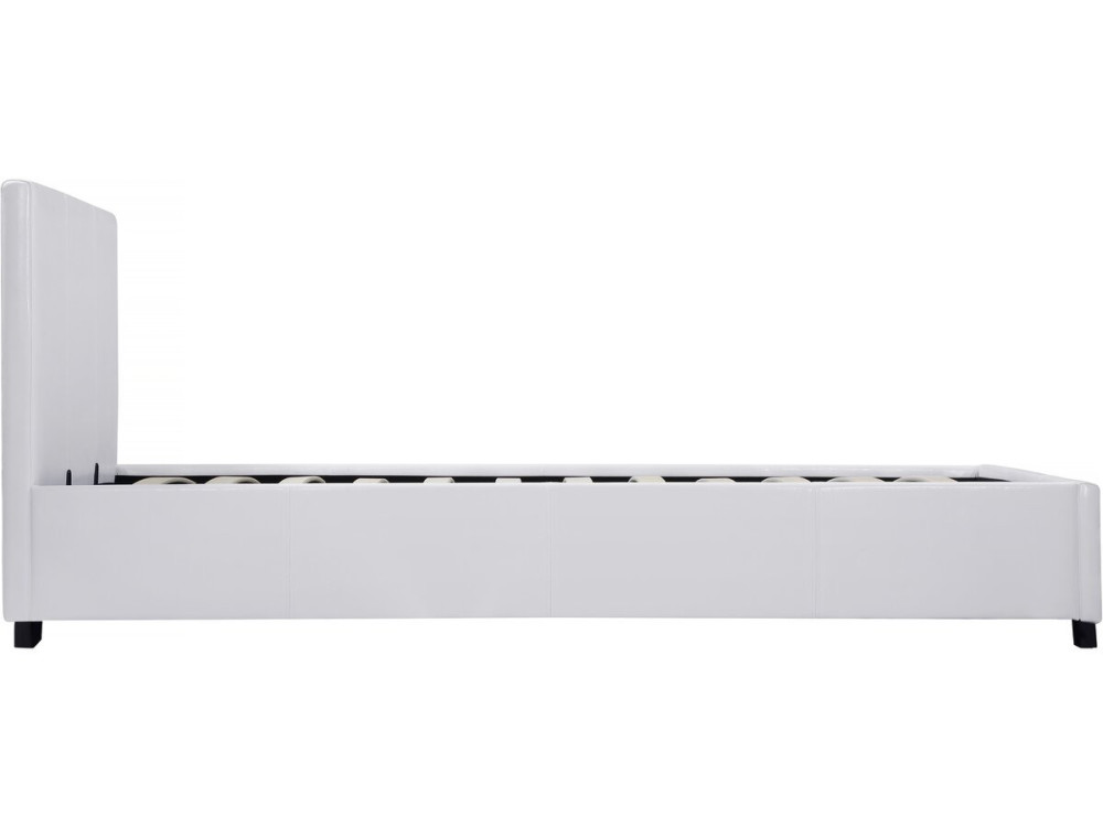 Cama com baú "Carla" - 90 x 190 cm - Branco