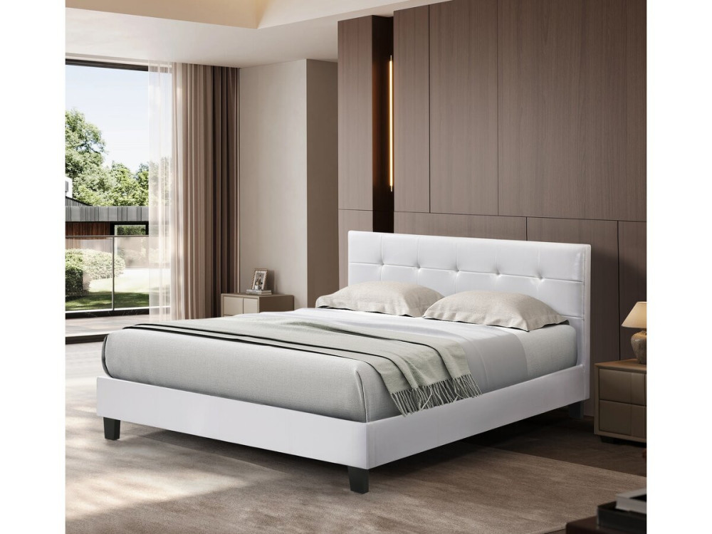 Cama"Julia" - 180 x 200 cm - Branca