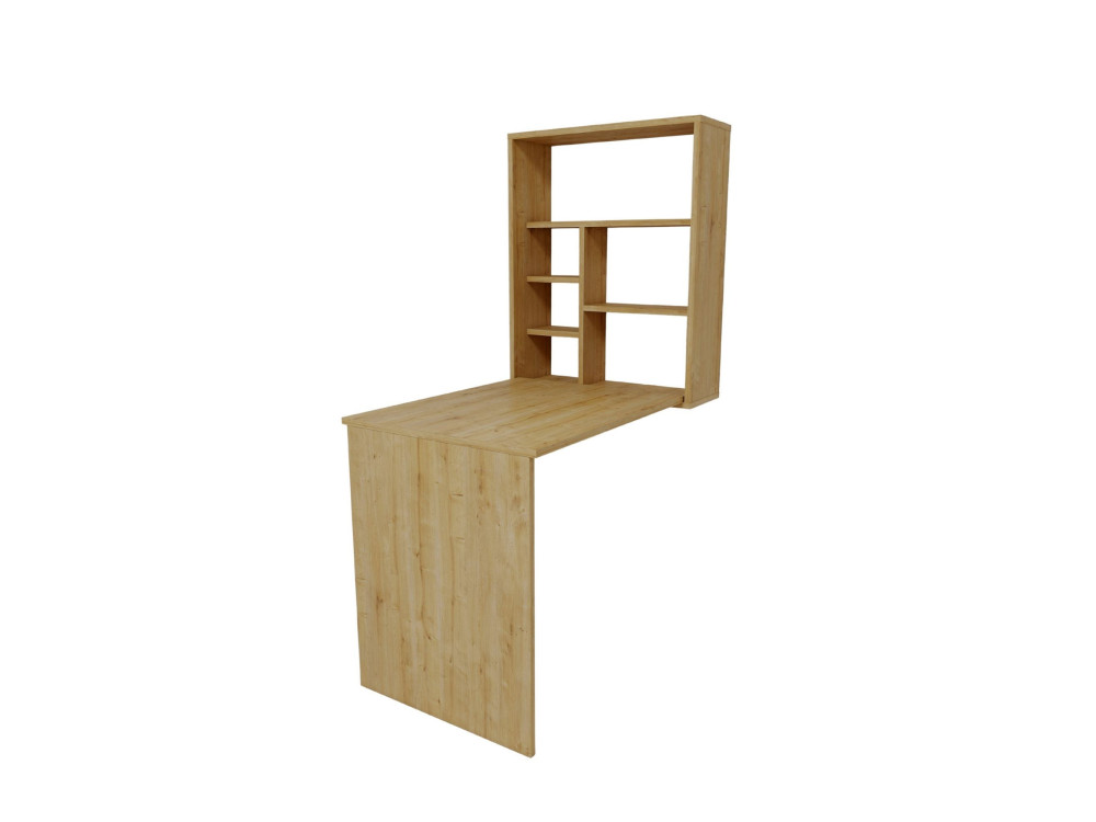 Mesa de maquilhagem em madeira "Sedir" - 90 x 59 x 74 cm - Bege