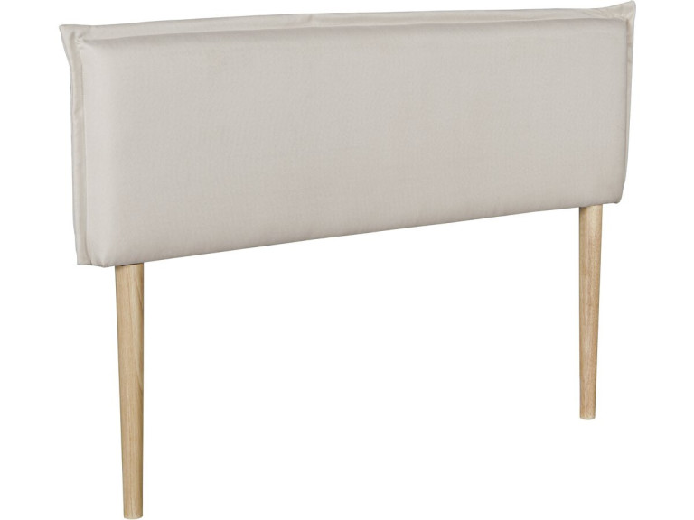 Cabeceira "Jessica" em linho - 160 cm - Bege