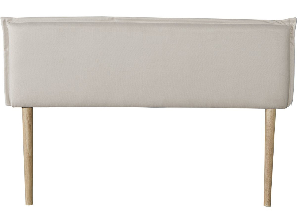 Cabeceira "Jessica" em linho - 160 cm - Bege
