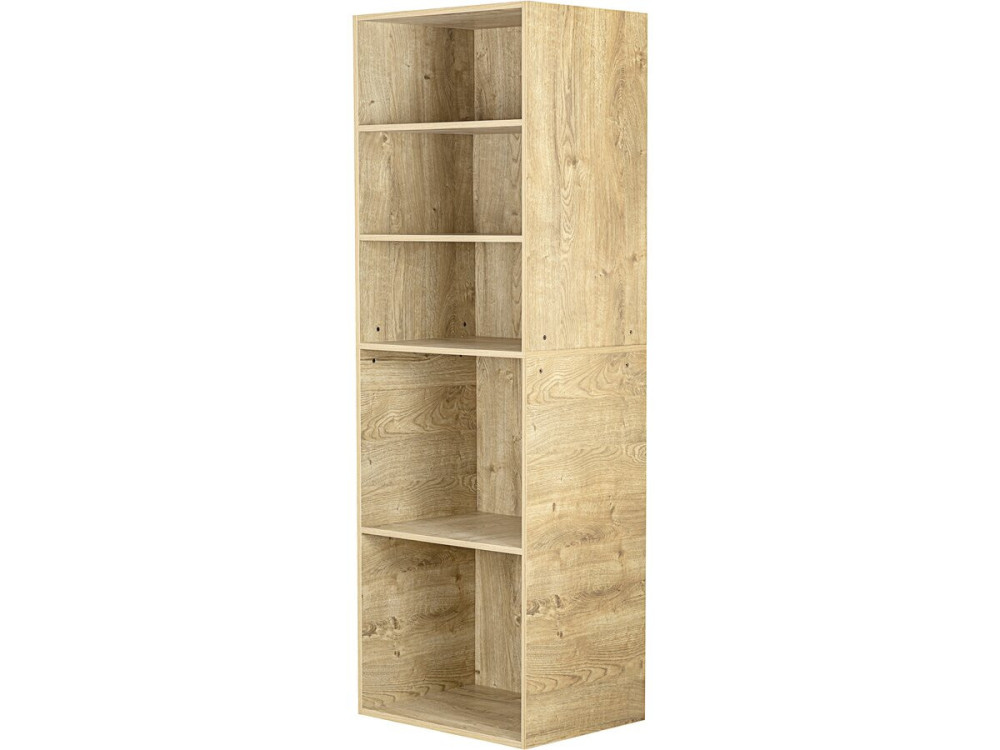 Armário "Opéra" com 5 prateleiras - 60 x 45 x 180 cm - Bege