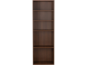 Armário "Opéra" com 5 prateleiras - 60 x 45 x 180 cm - Castanho