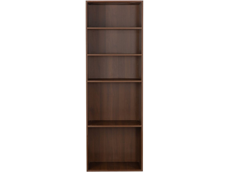 Armário "Opéra" com 5 prateleiras - 60 x 45 x 180 cm - Castanho