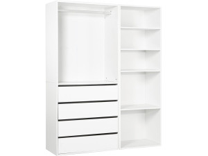 Conjunto de toucador modular "Opera" - 2 unidades - Branco