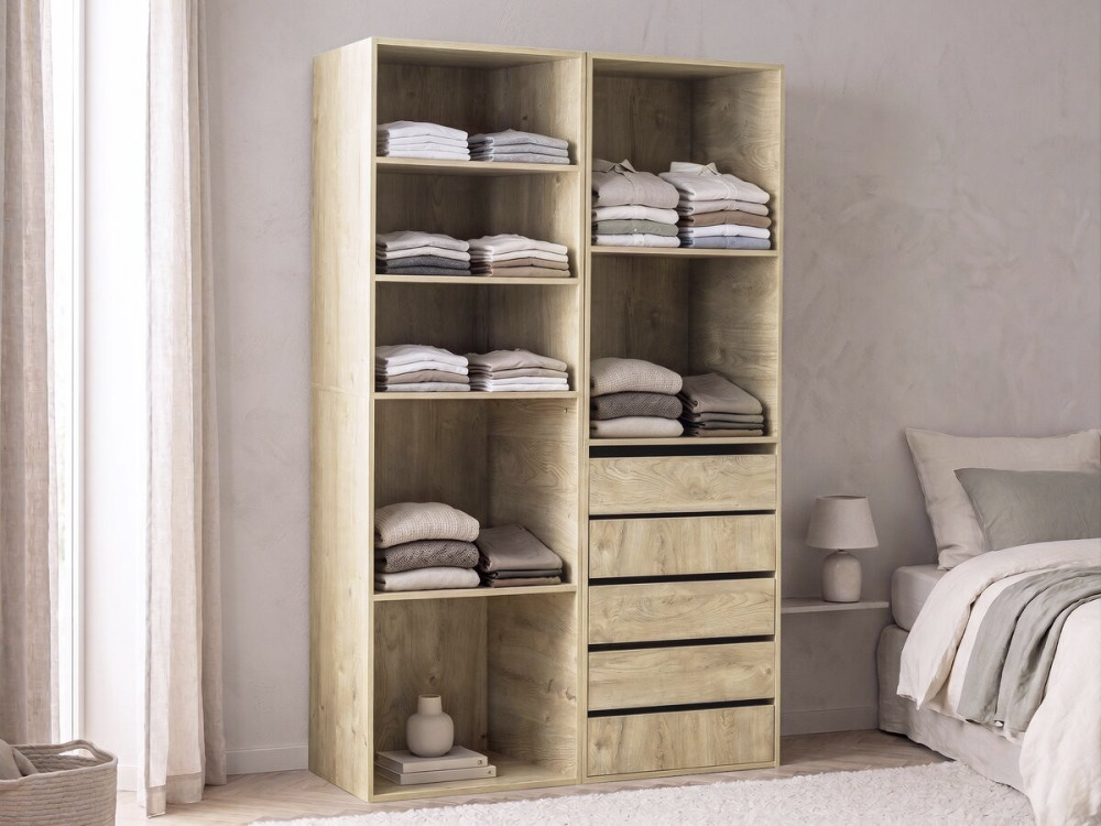 Conjunto de toucador modular "Opera" - 2 unidades - Bege