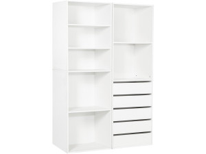 Conjunto de toucador modular "Opera" - 2 unidades - Branco