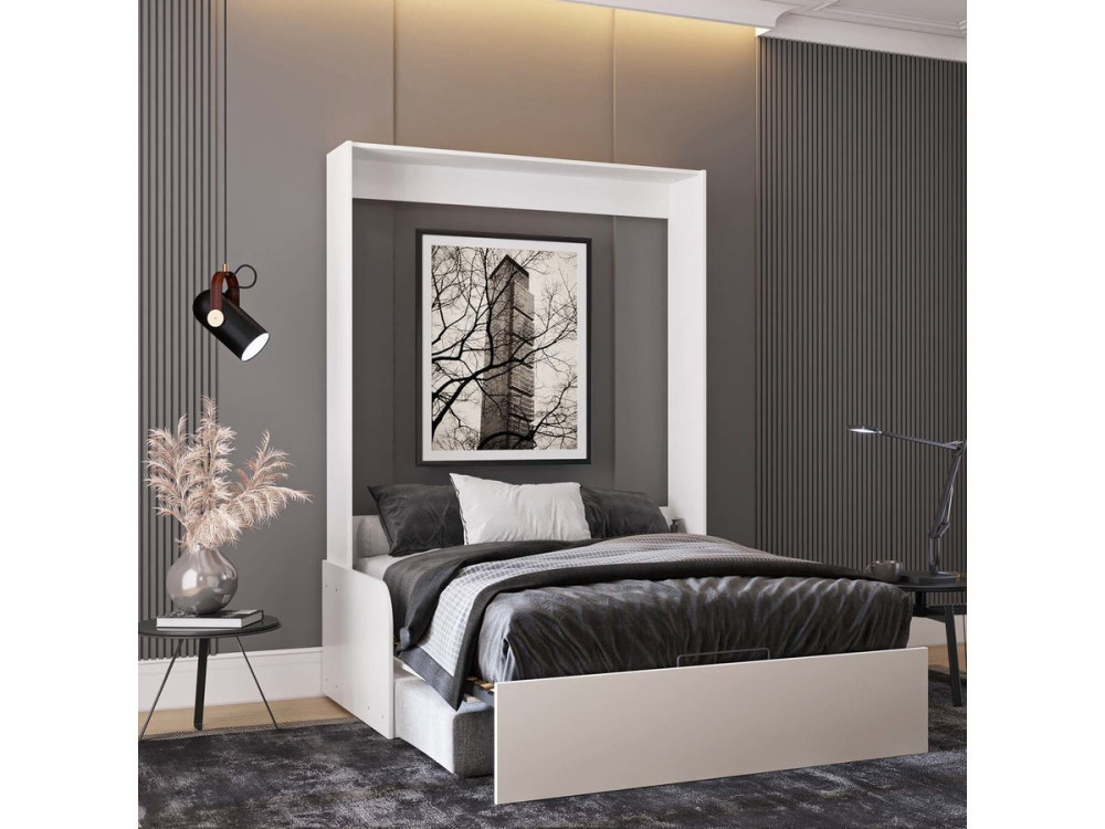 NYD SOFA 5" cama rebatível - 140 x 200 cm - Branco