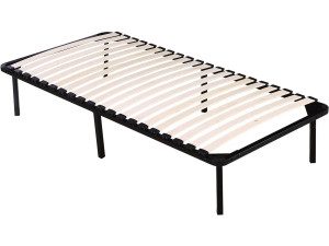 Estrutura de ripas + pés para colchão 90 x 190 cm - 20 ripas