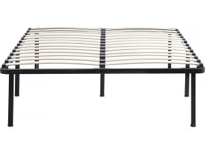 Estrutura de ripas + pés para colchão 140 x 190 cm - 26 ripas
