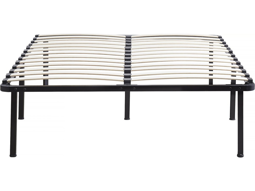 Estrutura de ripas + pés para colchão 140 x 190 cm - 26 ripas