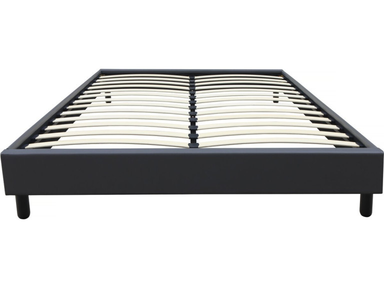 Estrado "Andy" - 160 x 200 cm - PVC - Cinza antracite