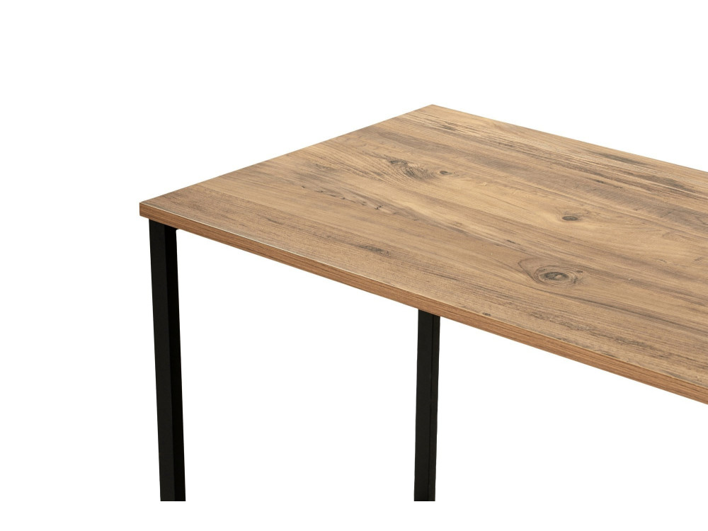 Secretária de estudo Twin - 240 x 60 x 74 cm - Atlantic PineBlack