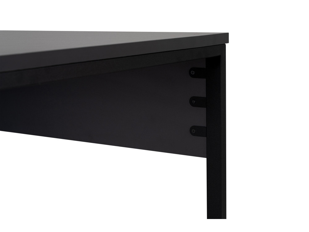 Secretária Twin - 240 x 60 x 74 cm - Preto Antracite