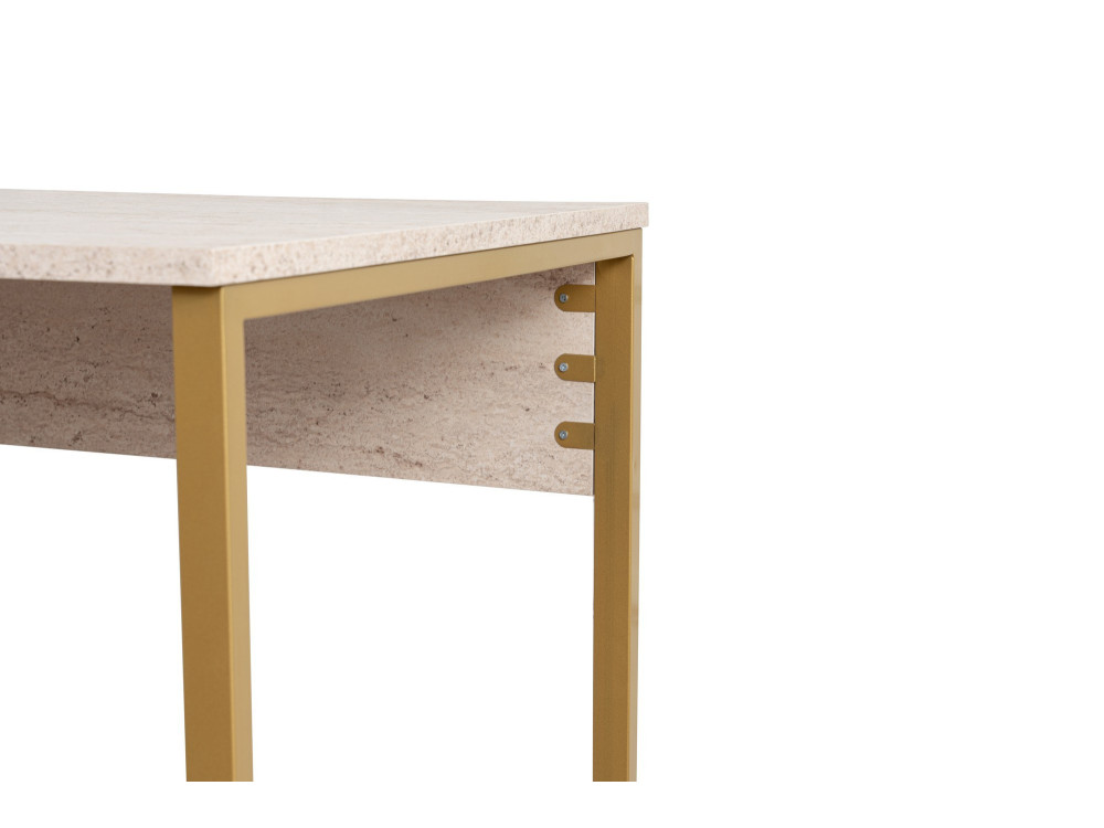 Secretária de estudo Twin - 240 x 60 x 74 cm - TravertinOr