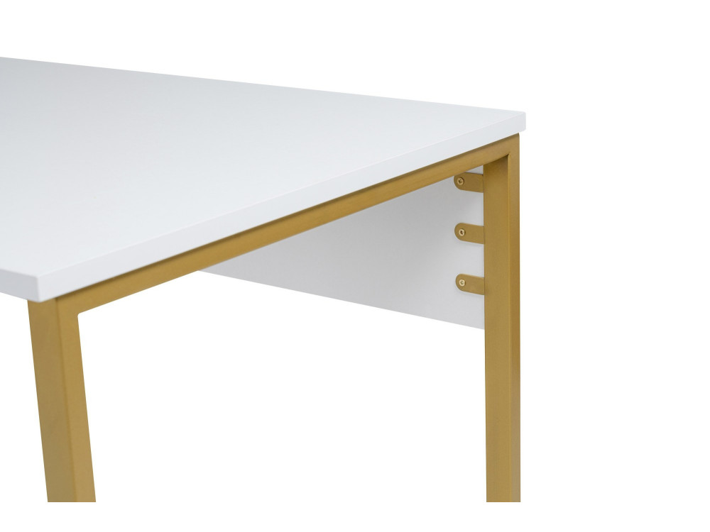 Secretária de estudo Twin - 240 x 60 x 74 cm - Ouro branco