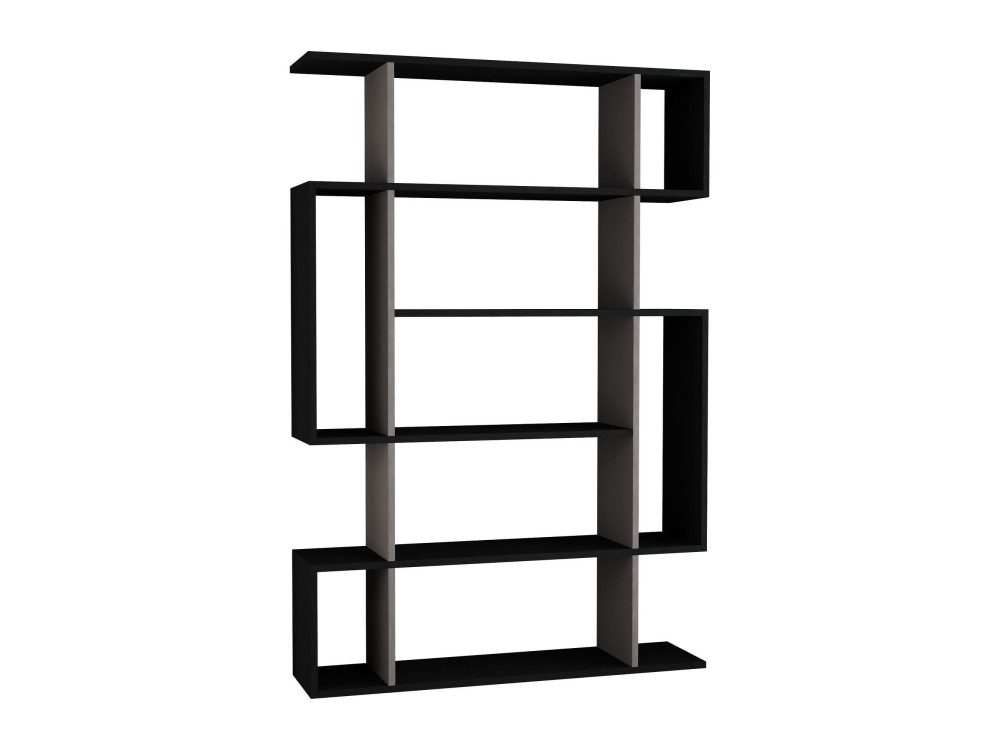 Estante de madeira "Mito" - 110 x 25 x 161 cm - Cinzento antracite