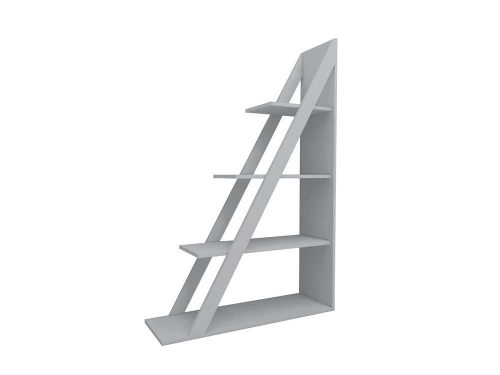 Estante de madeira "Arven" - 100 x 29 x 150 cm - Branco