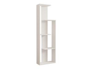 Estante de madeira "Wand" - 50 x 19 x 160 cm - Branco