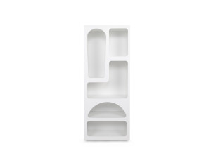Estante de madeira "Venüs" 60 x 32 x 150 cm - Branco