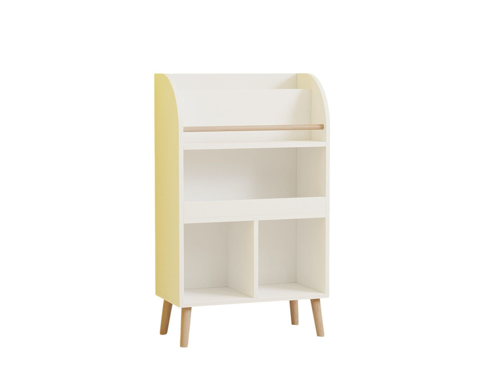 Estante de madeira "Minola" - 60 x 30 x 102 cm - Branco