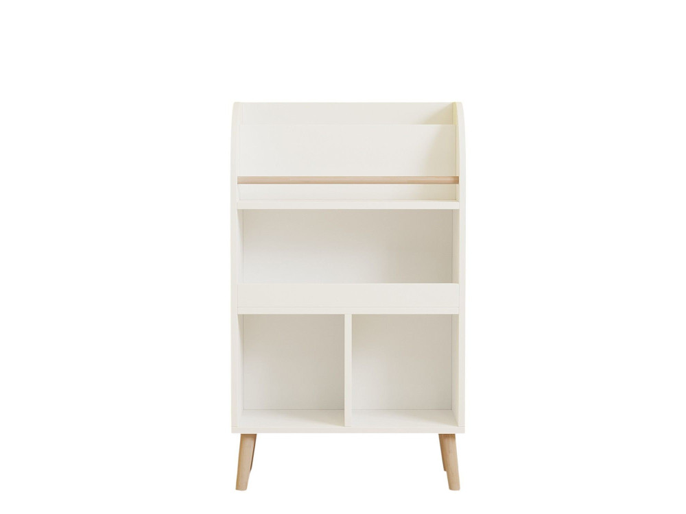 Estante de madeira "Minola" - 60 x 30 x 102 cm - Branco