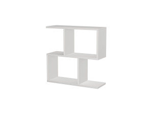 Mesa de apoio de madeira "Mania" - 60 x 20 x 60 cm - Branco