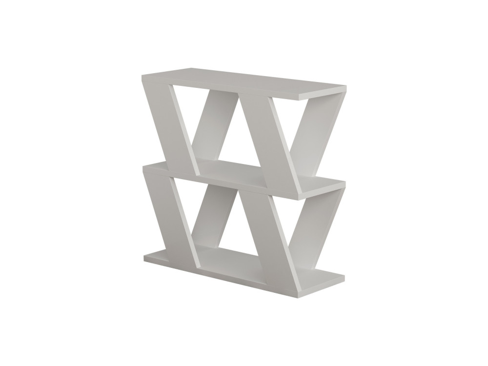 Mesa de apoio de madeira "Lazena" - 60 x 22 x 57 cm - Branco