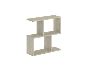 Mesa de centro em madeira "Homemania" - 60 x 60 x 20 cm - Bege