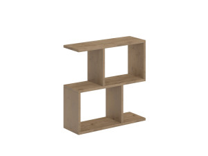 Mesa de apoio de madeira "Homemania" - 60 x 20 x 60 cm - Bege