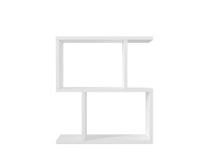 Mesa de apoio de madeira "Karinus" - 50 x 17 x 55 cm - Branco