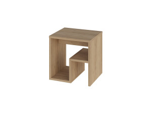 Mesa de apoio de madeira "Bon" 40 x 35 x 40 cm - Carvalho safira