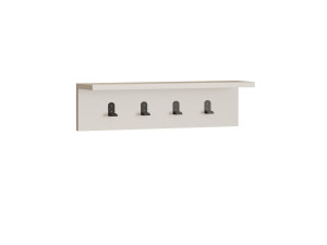 Prateleira de parede em madeira "Ayla" - 60 x 16 x 14 cm - Branco