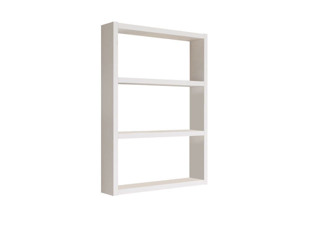 Prateleira de parede em madeira "PR1" - 43 x 9 x 60 cm - Branco