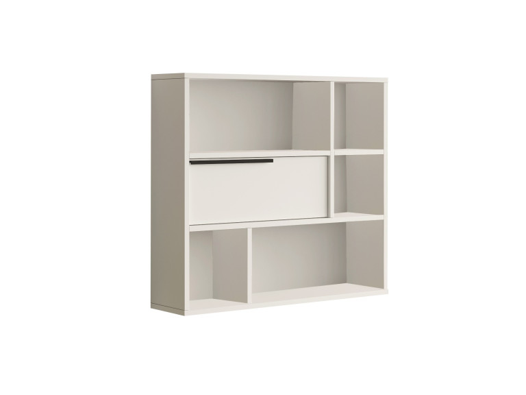 Prateleira de parede em madeira "Calvin" - 90 x 22 x 81 cm - Branco