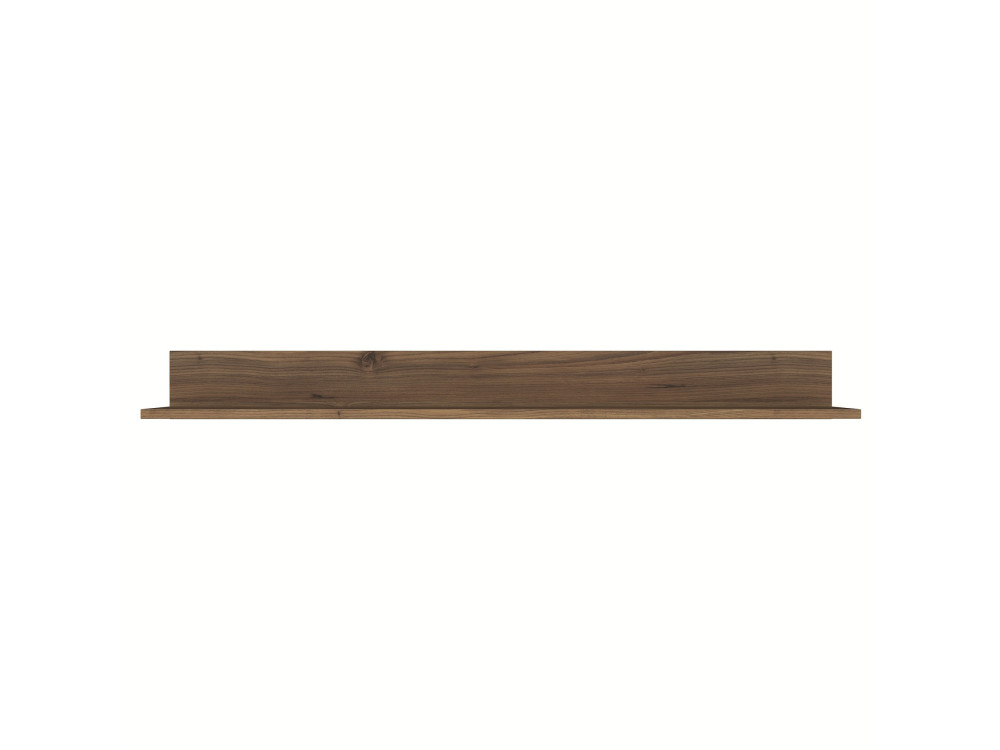 Prateleira de parede em madeira "Eno" - 135 x 13 x 15 cm - Castanho