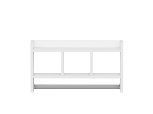 Prateleira de parede em madeira "Asya" - 63 x 14 x 35 cm - Branco