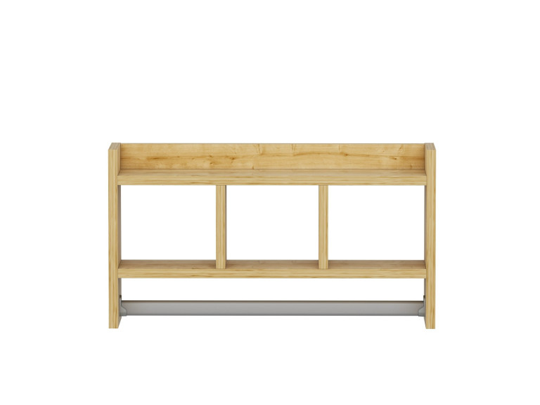 Prateleira de parede em madeira "Asya" - 63 x 14 x 35 cm - Bege