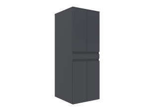 Móvel para máquina de lavar roupa «Neve 70» - 70 x 73 x 193 cm - Antracite mate