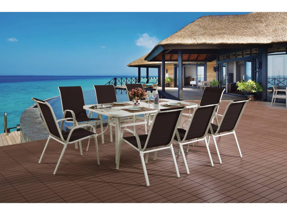 Conjunto de móveis de jardim "Cordoba XL 180" - Phoenix - Taupe