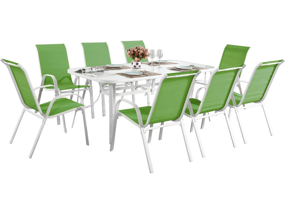 Conjunto de móveis de jardim "Cordoba XL 180" - Phoenix - Verde