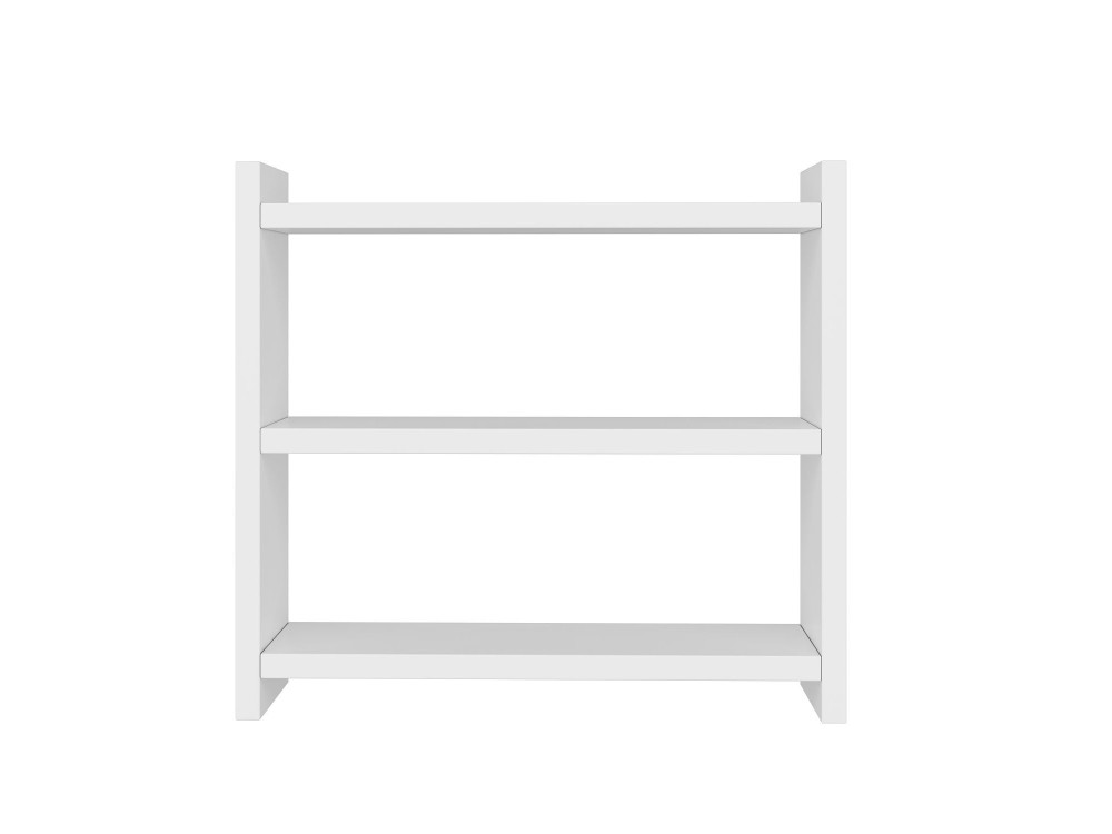 Prateleira de cozinha em madeira "Cosmic" - 44 x 10 x 40 cm - Branco