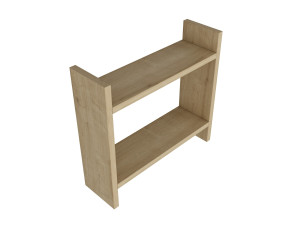 Prateleira de cozinha em madeira "Denver" - 34 x 10 x 30 cm - Saphir