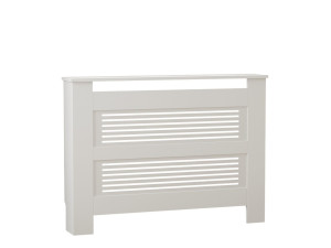 Armário radiador de madeira "Termora" 112 x 19 x 82 cm - Branco