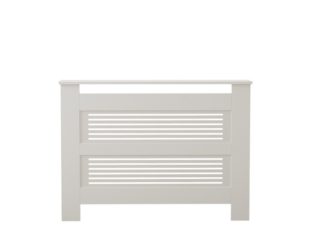 Armário radiador de madeira "Termora" 112 x 19 x 82 cm - Branco