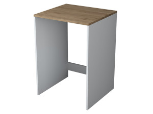 Armário de madeira "Dido" para máquina de lavar roupa - 65 x 60 x 91 cm - Branco