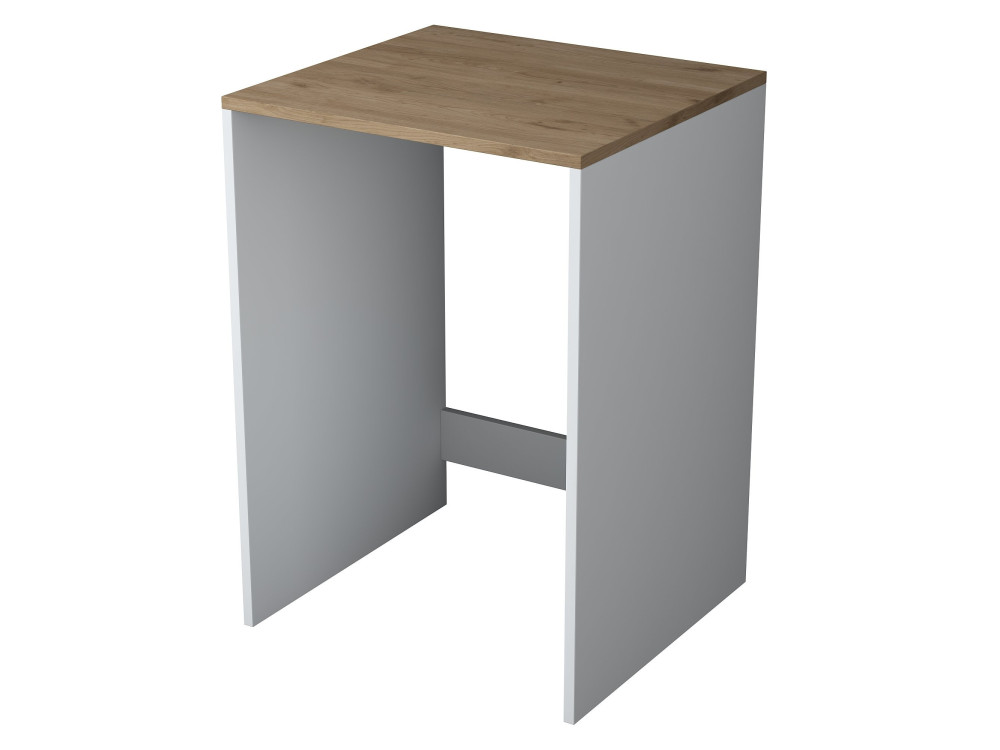 Armário de madeira "Dido" para máquina de lavar roupa - 65 x 60 x 91 cm - Branco