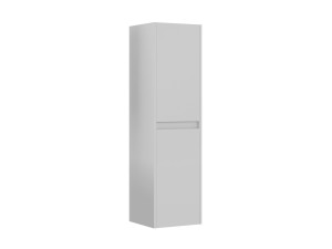 Armário de casa de banho «Side 40» - 40 x 27 x 138 cm - Branco mate