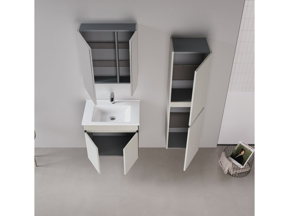Armário de casa de banho «Tivoli 40» -  cm - Cashmere mate